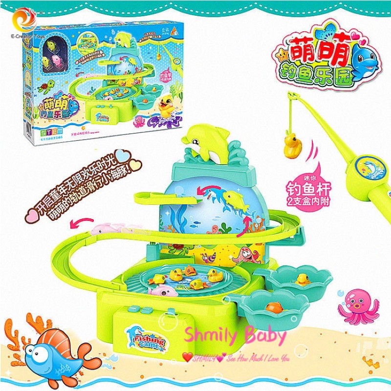 🐧Ready Stock Malaysia🐧 Baby Magnetic Fishing Toys penguins🐧 Fish 🐠 ...