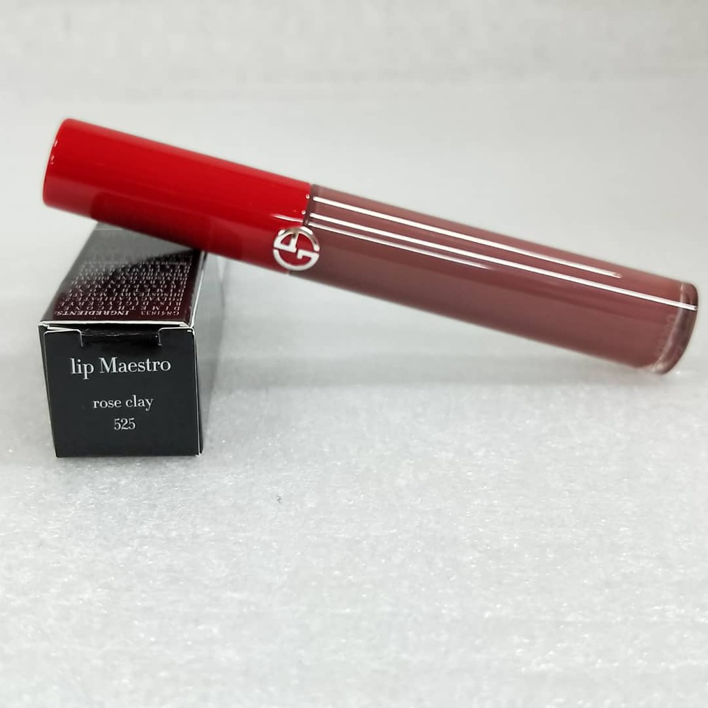 Giorgio Armani Lip Maestro Liquid Lipstick #205,#204,#525  | Shopee  Malaysia