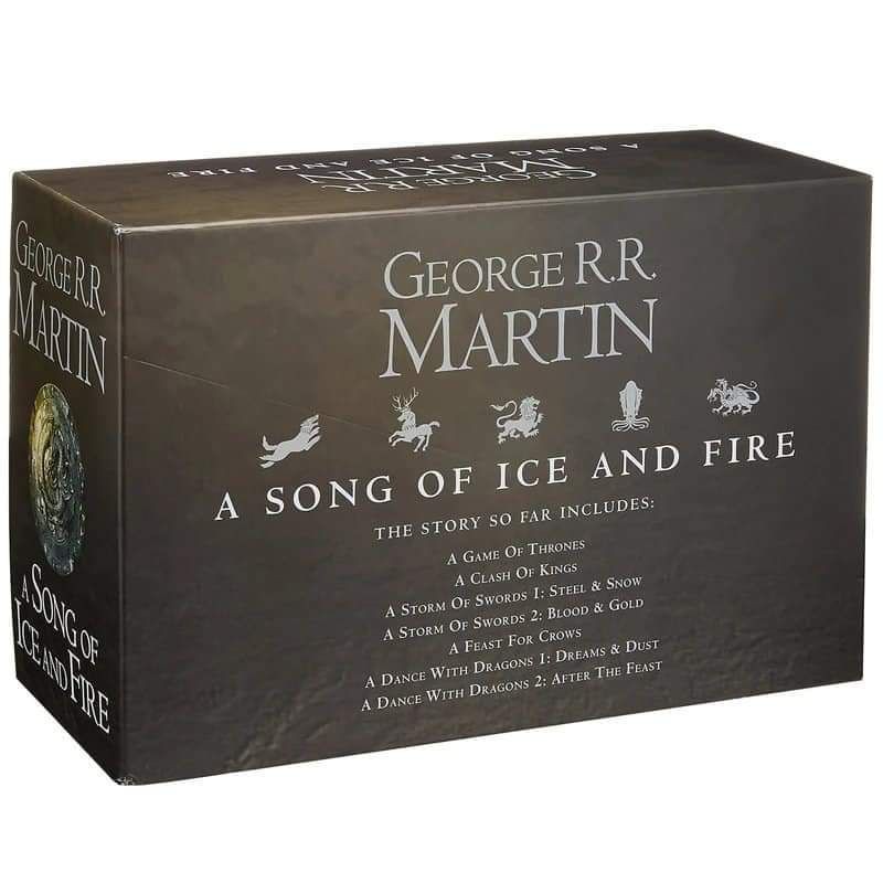 Genuine A Song Of Ice And Fire Box Set 7 Books | Shopee Malaysia