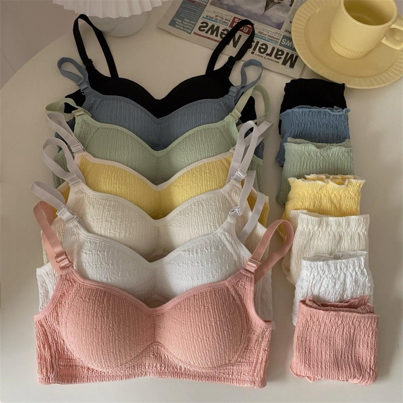 Ocexteur Seamless Wireless Bra Women T-Shirt Bras Comfort Home