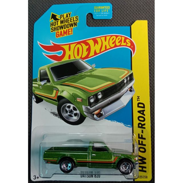 Hot wheels sale datsun 620 green