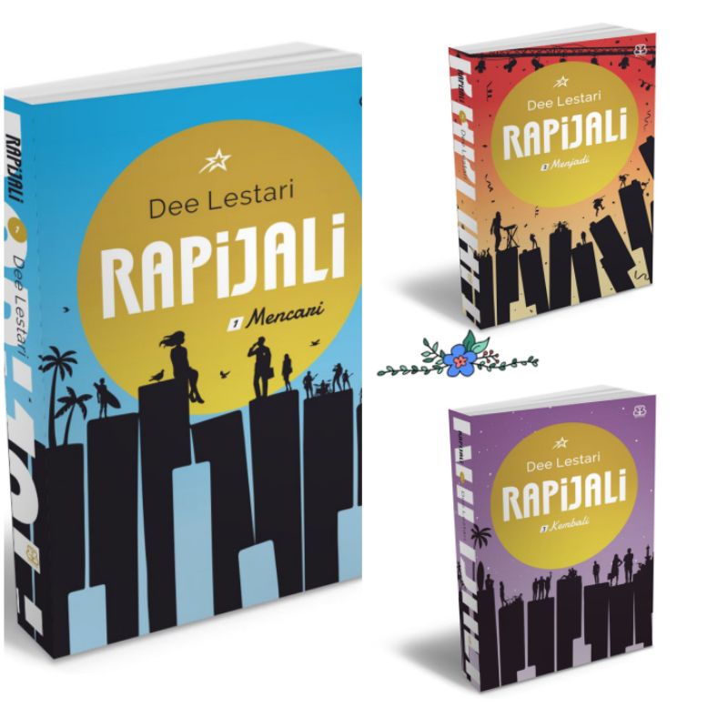 Rapijali novel series book covers