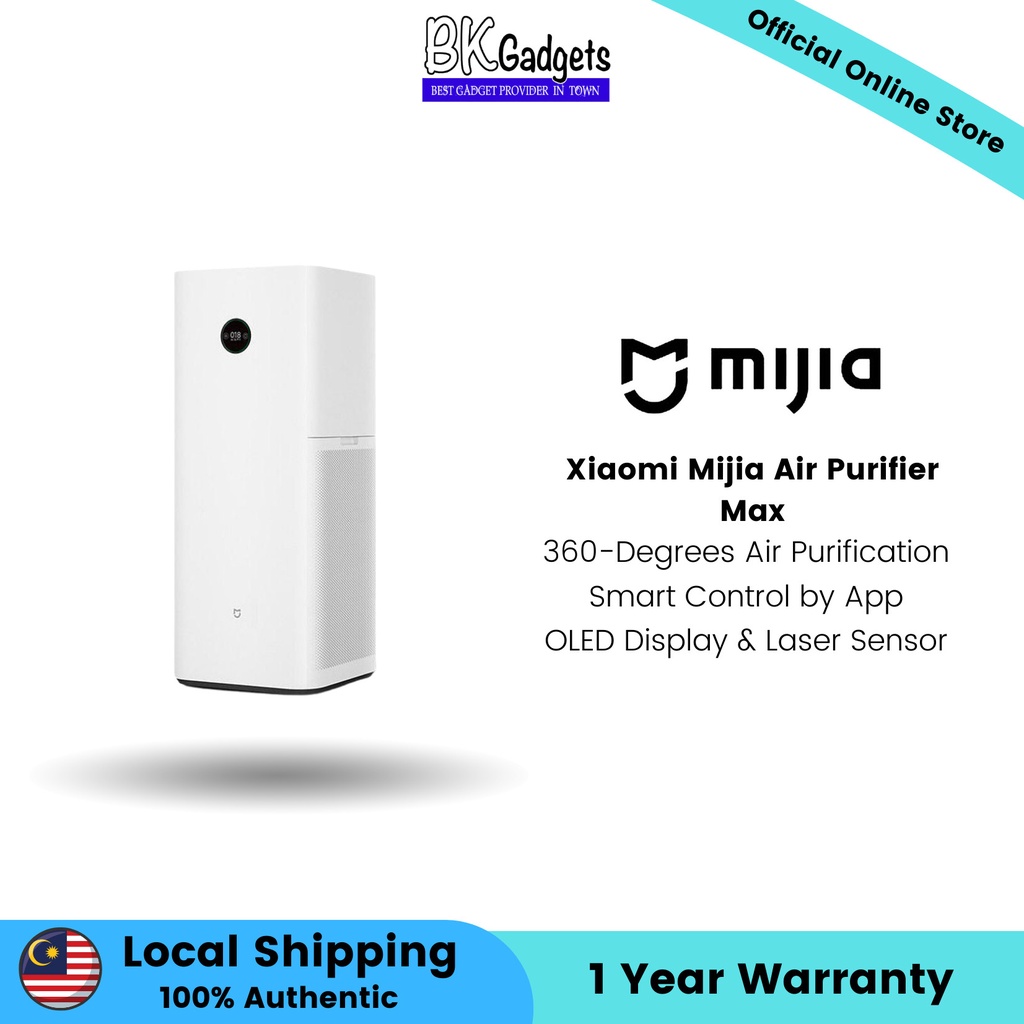 Xiaomi Mijia Air Purifier Max 360Degrees Air Purification Smart