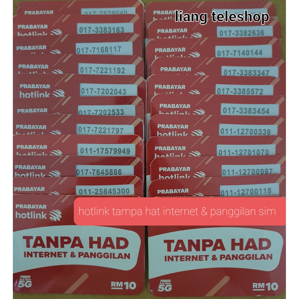 LIANG TELESHOP VIP Maxis Hotlink Tanpa Had Unlimited Internet VIP Phone ...