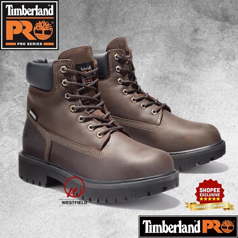 TIMBERLAND PRO MEN S DIRECT ATTACH 6 STEEL TOE SAFETY BOOTS 38021 Shopee Malaysia