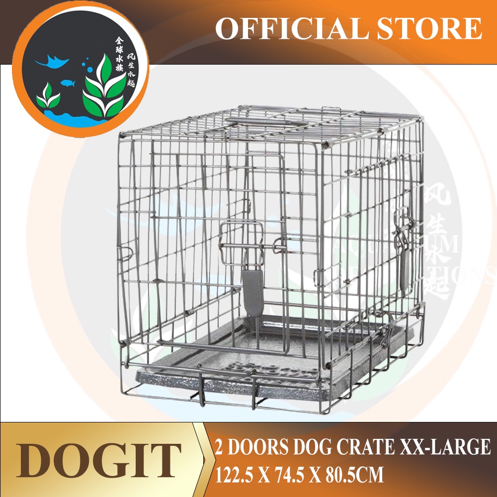 HAGEN DOGIT 2 DOORS DOG CRATE XX LARGE 122.5 X 74.5 X 80.5 CM Shopee Malaysia