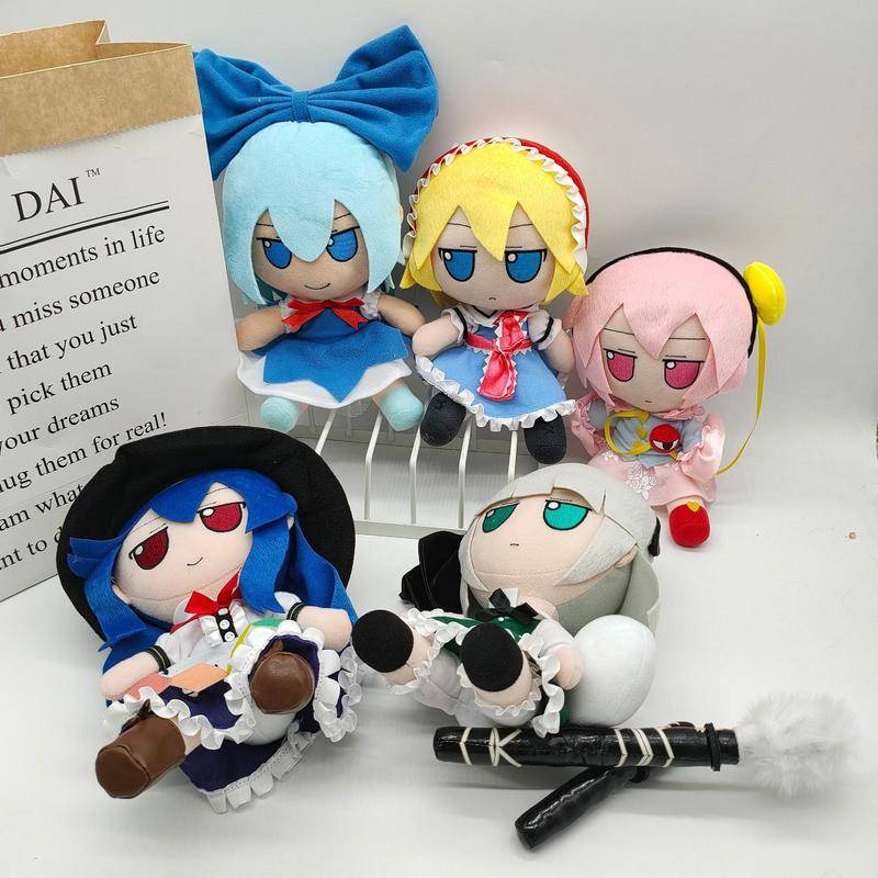 Anime Japanese Touhou Plush Project Cosplay Doll Reimu Stuffed Toy Fumo Mascot Komeiji Satori