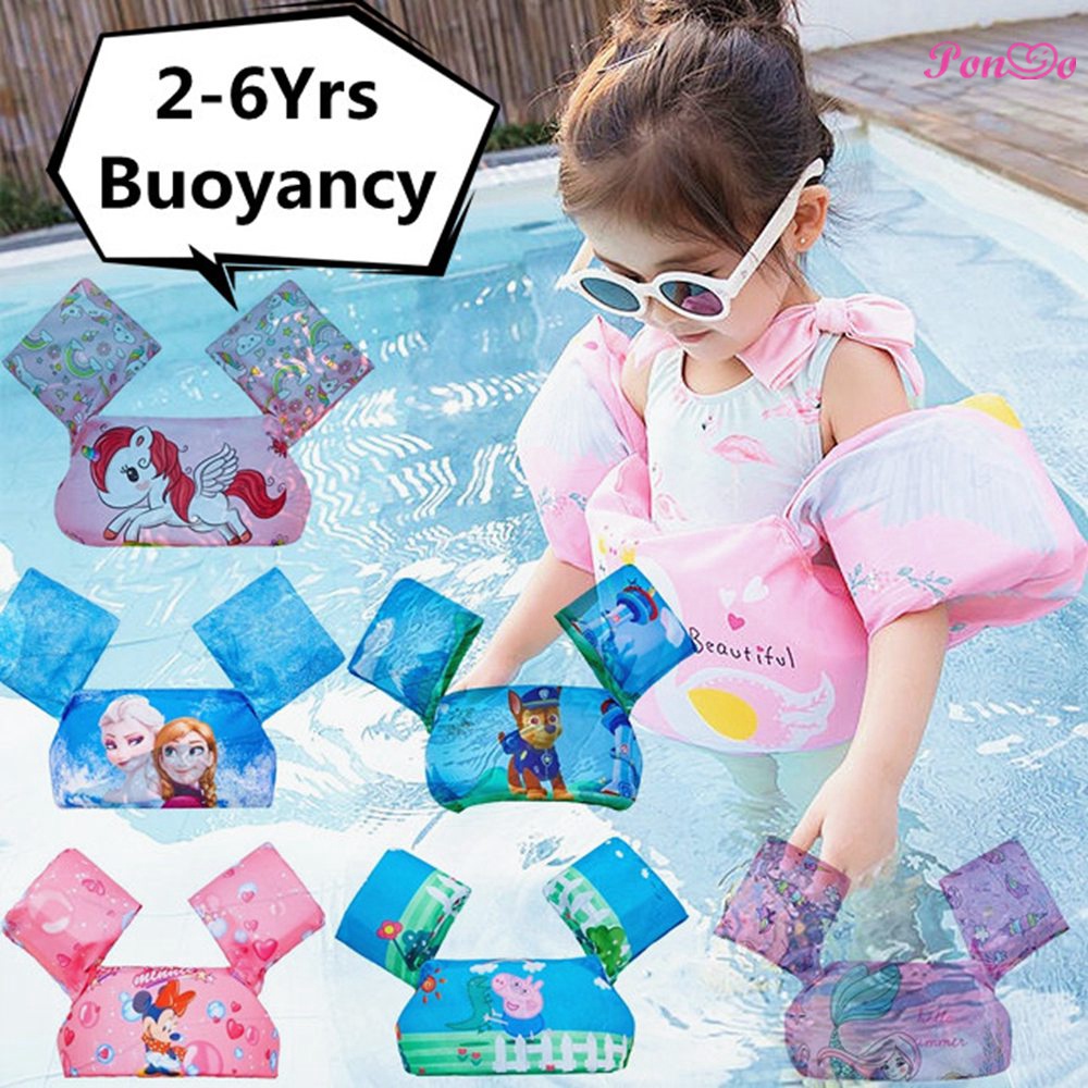 2-6Yrs Children Arms Buoyancy Life Jacket for Kids Swimming Float Foam ...