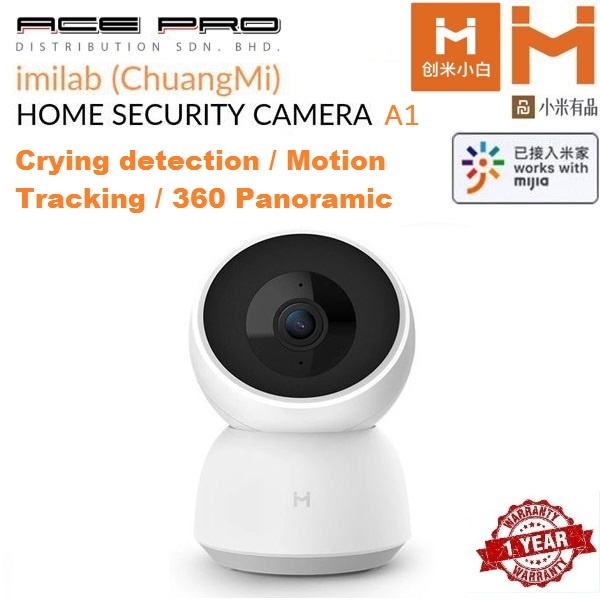 [Global Version] Youpin IMILAB CHUANGMI Home Security Camera A1 360 PTZ