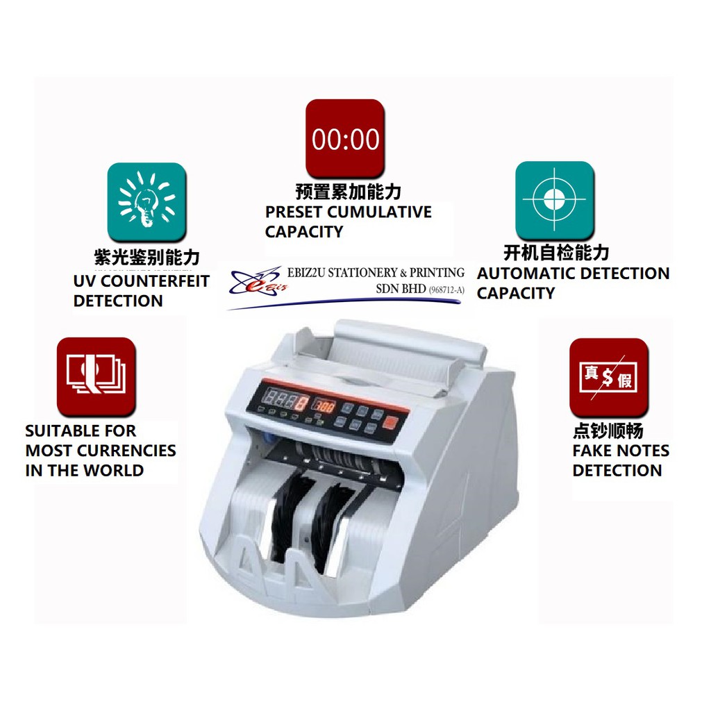 OEM Compact Counter 2100 Note Counting Machine | Shopee Malaysia