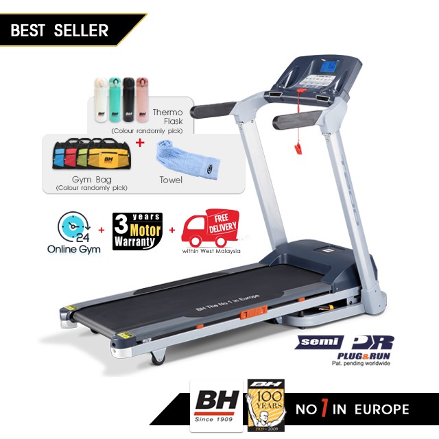 Bh t100 treadmill online price