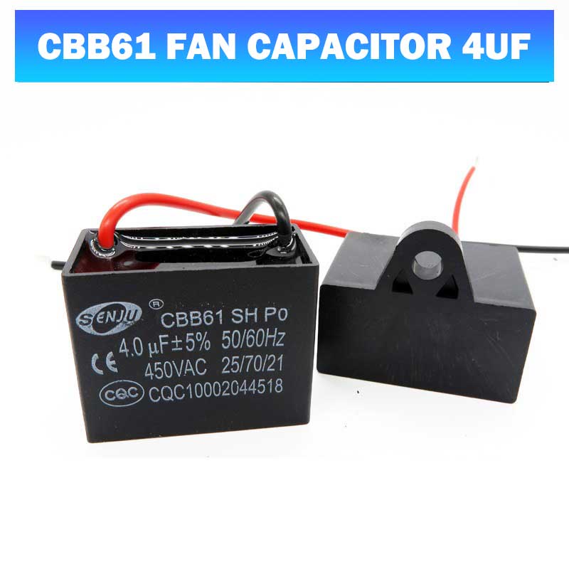 Fan Capasitor kapasitor kipas siling Motor Fan Capacitor CBB61 1/1.2/1 ...