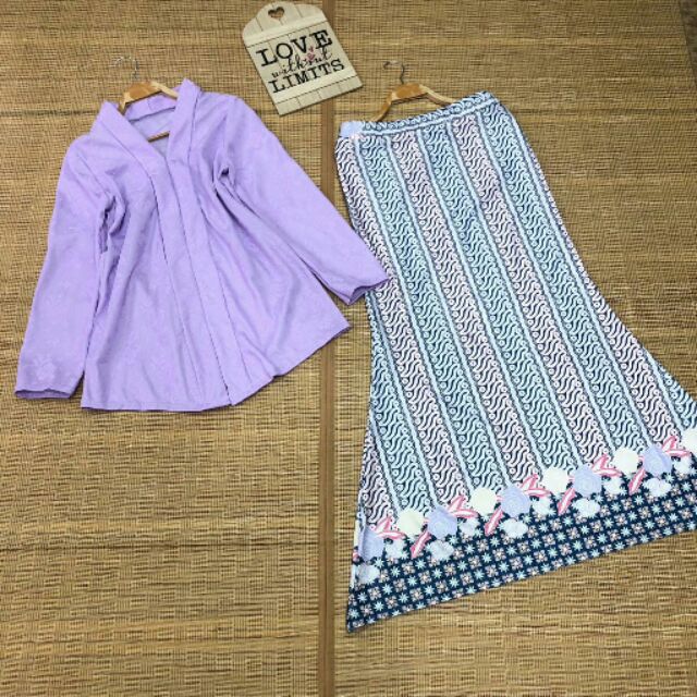 Set Kurung Kebaya Lace Dewasa Shopee Malaysia 8588