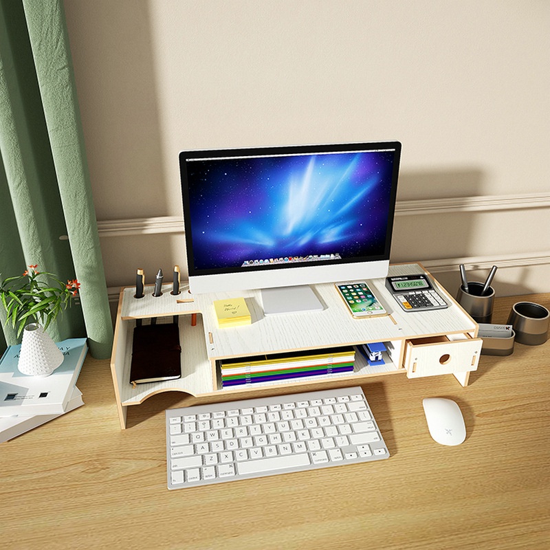 Desk Organizer Office Small Objects Storage Saving Organiser Anti Dust