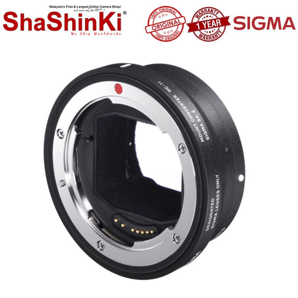 Sigma MC11 Mount Converter/Lens Adapter (Canon EFMount Lenses to Sony