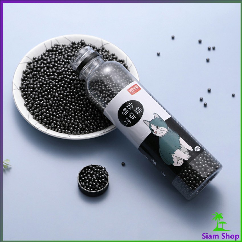 Carbon Tablets Deodorize Cat Pee In The Sandbox. Can Put Toilet In A