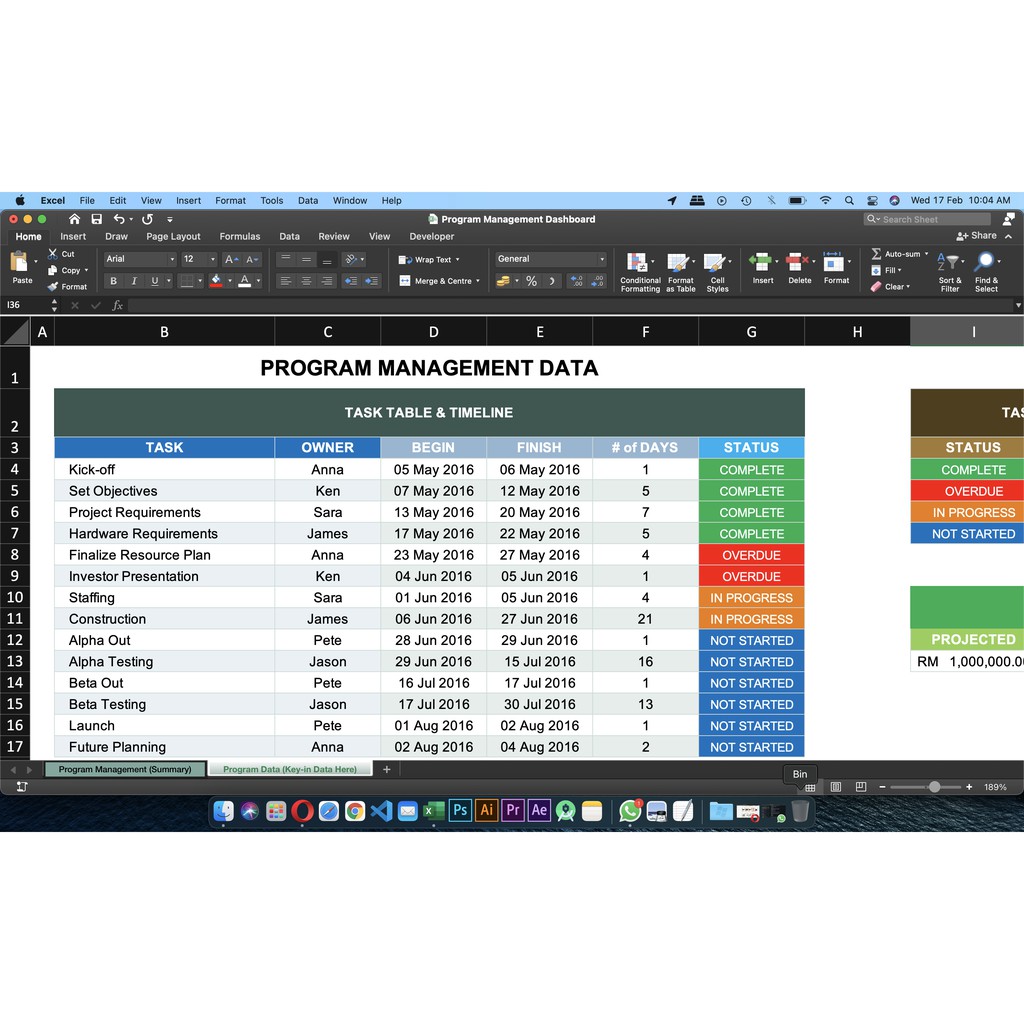 Program Management with Summary Report | Shopee Malaysia