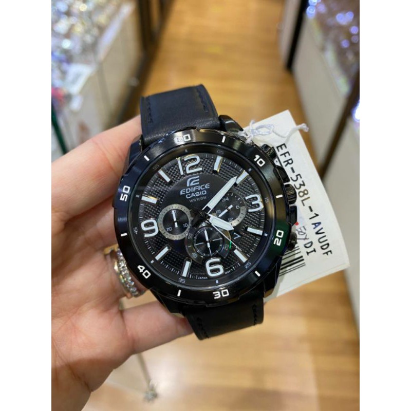 CASIO EDIFICE EFR 538 Casio EDIFICE men EFR 538L 1A EFR 538L 1year warranty Shopee Malaysia