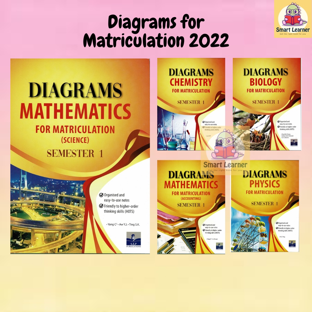 [SB] Diagrams for Matriculation (Semester 1) (2022 Edition) | Shopee ...