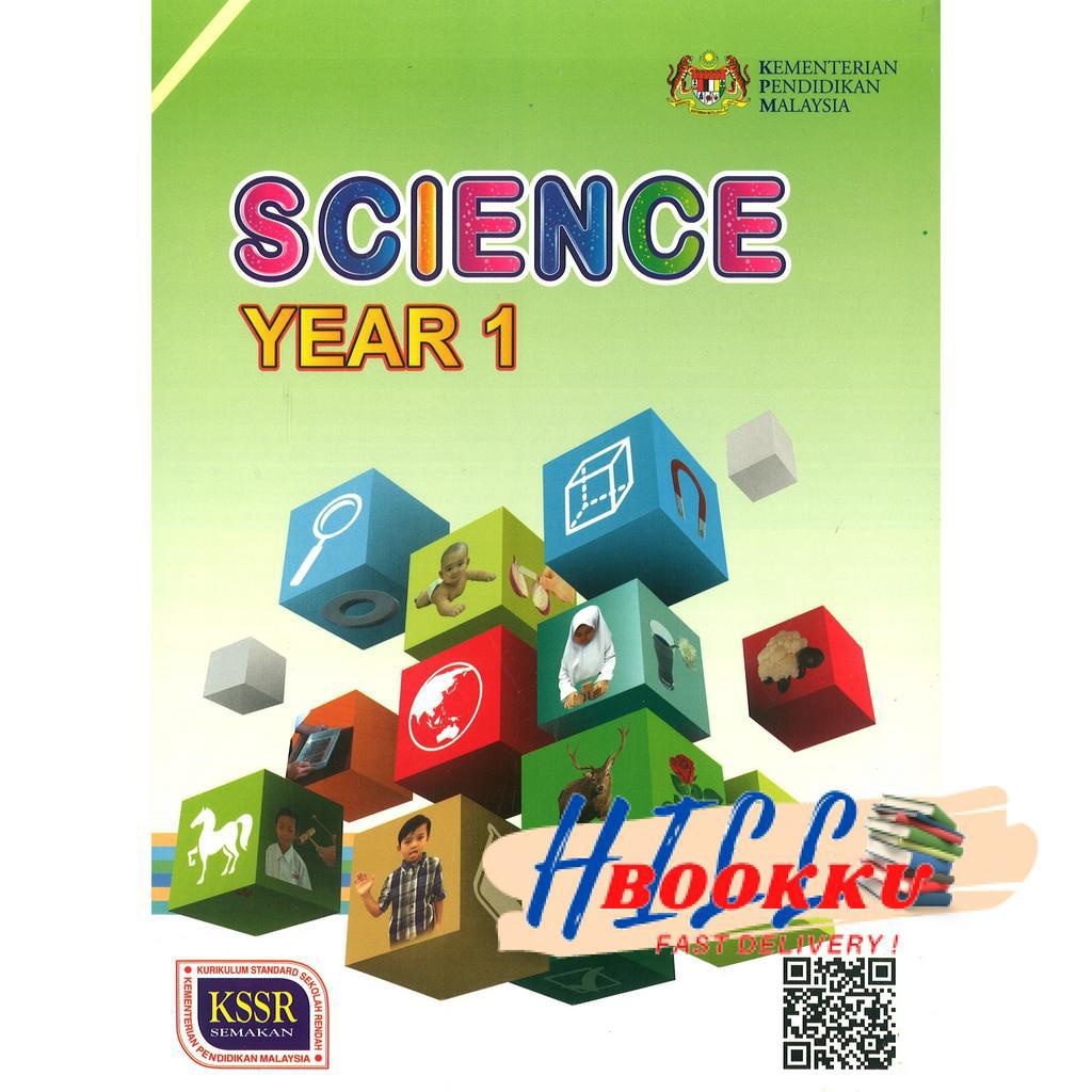 BUKU TEKS SCIENCE YEAR 1 (ENGLISH VERSION) | Shopee Malaysia