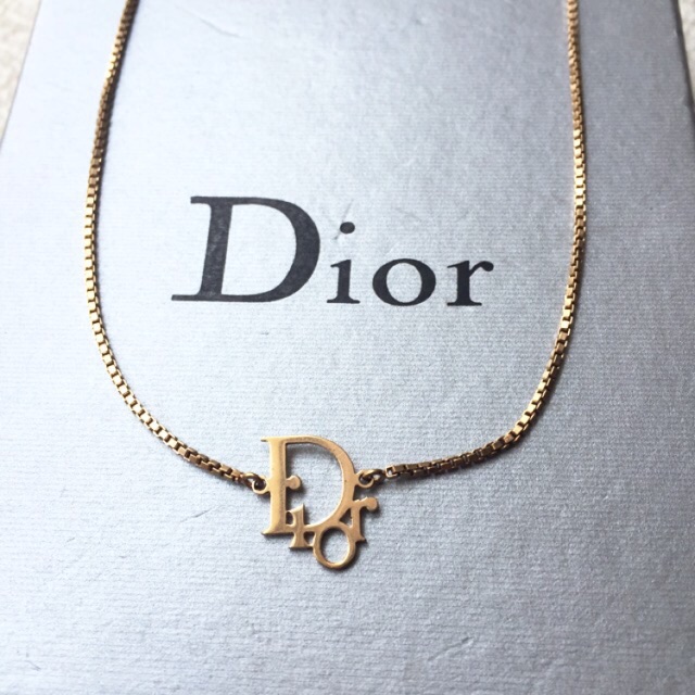 Dior oblique cheap necklace