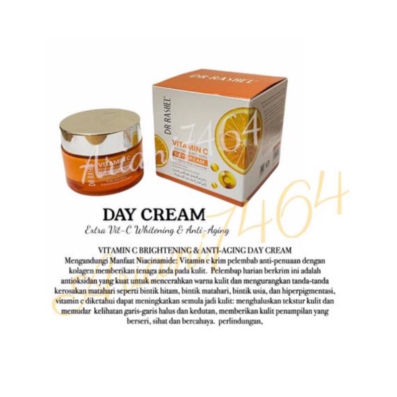 DR RASHEL DAY CREAM Vitamin C Brightening & AntiAging Shopee Malaysia
