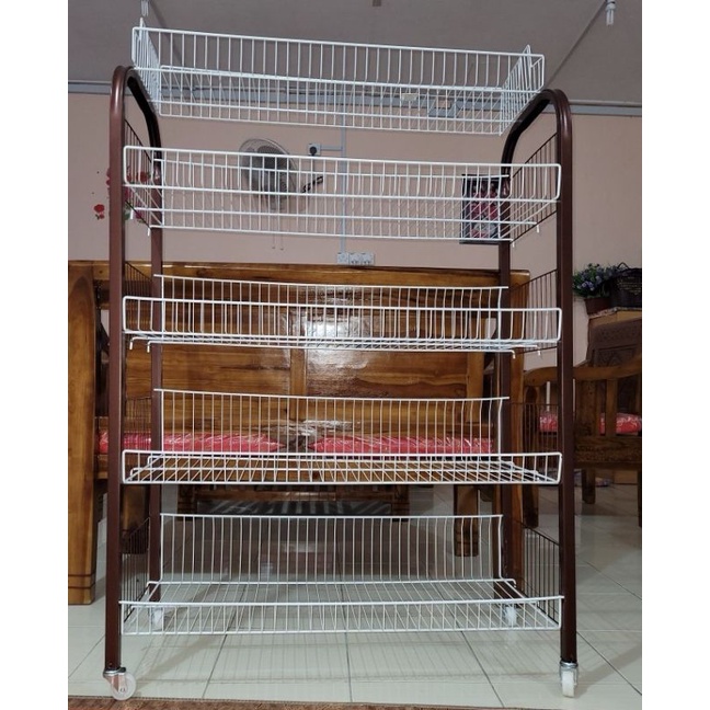 Rak pinggan/Rak roti/Rack Baju/Bakery Rack [Tebal]/Rak roti/Rak baju ...