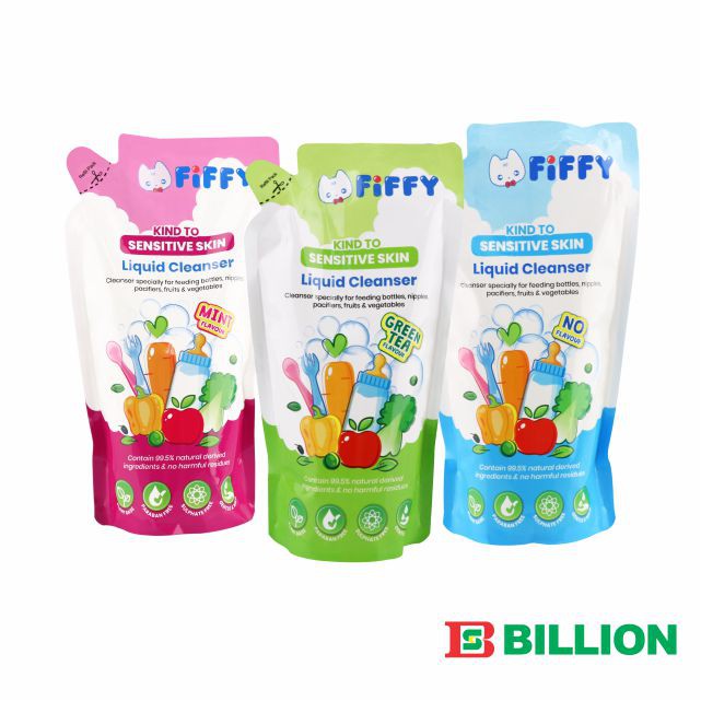 FIFFY Baby Liquid Cleanser Refill Pack - 600ml ( Assorted Flavour ...