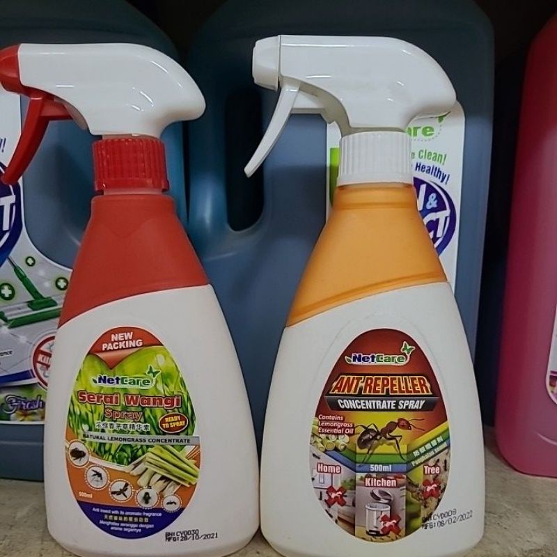 Netcare Spray (Serai Wangi/Ants Repellent) 500ml/btl | Shopee Malaysia