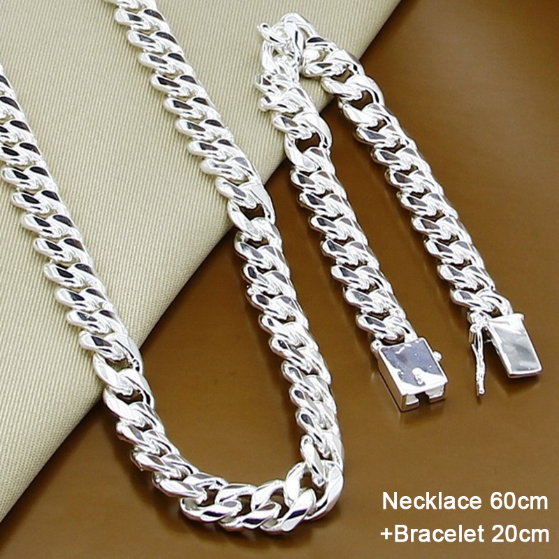 Silver necklace and bracelet store
