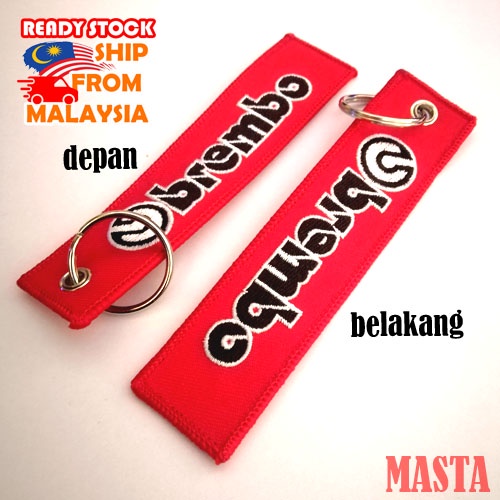 Keychain Motor/Kereta (Ring) | keychain Kain fabric keychain honda ...