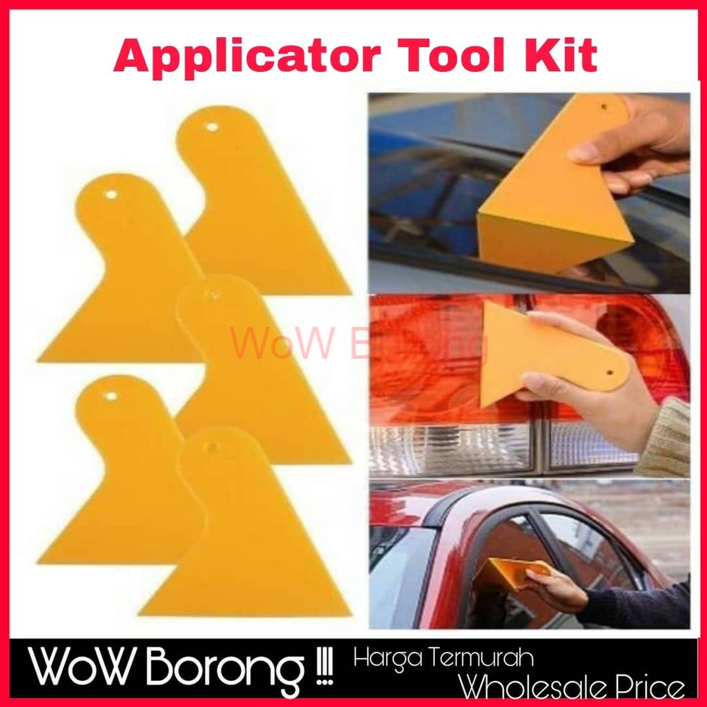 Car Window Vinyl Film Tint Tinted Sticker Scraper Applicator Tool Kit ...