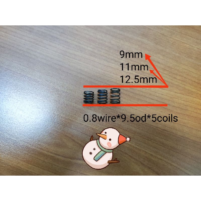 compression spring (HIGH CARBON STEEL) 1 or 100 pcs | Shopee Malaysia