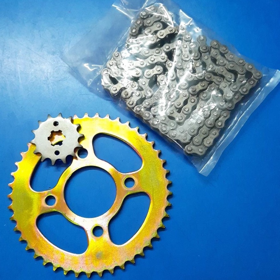 Kettenrad Stahl 39 - 51 Zähne (428) Passend Auf Brixton 125 BX