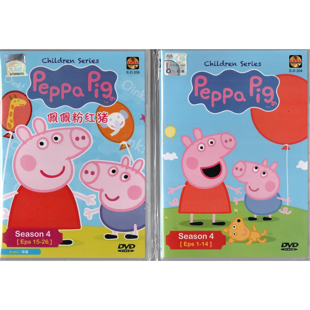 Children Series DVD Peppa Pig Season 4 Vol.1-26