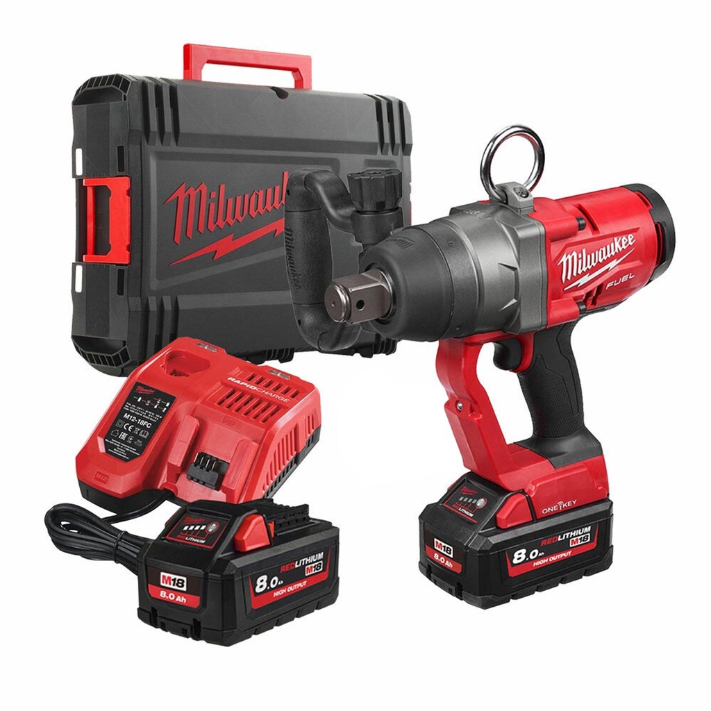 MILWAUKEE M18 ONEFHIWF1-801X 1″ High Torque Impact Wrench | Shopee Malaysia