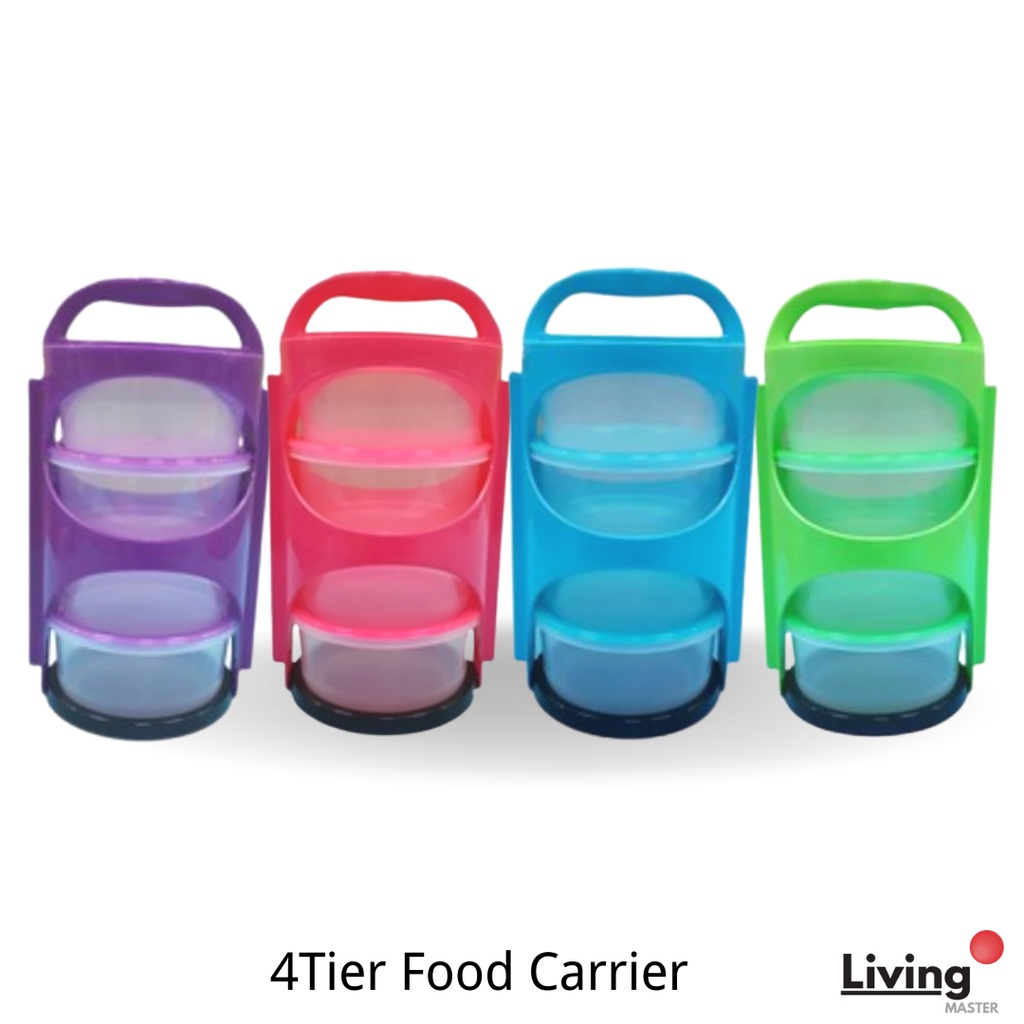 4 Tier Food Storage Food Container With 2 Top Split Storage Food   F7e69e30d5caf9c7740e3e347af08d88