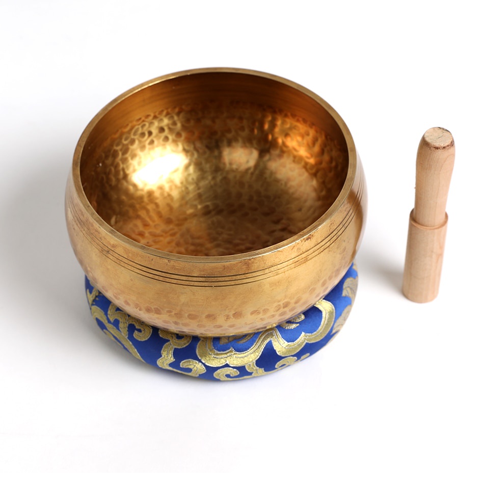 Buddha Sound Bowl Antique Design Buddhism Copper Singing Bowl for Yoga ...