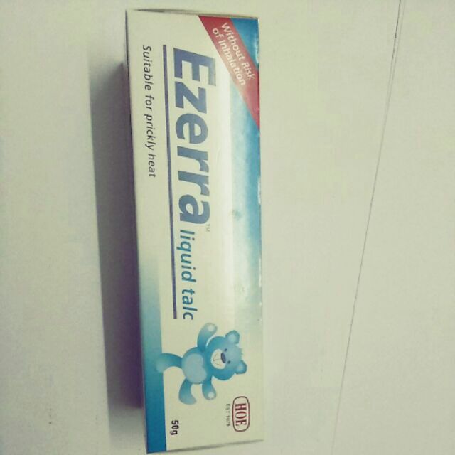 Ezerra liquid talc Suitable for use on children with treatment of ...