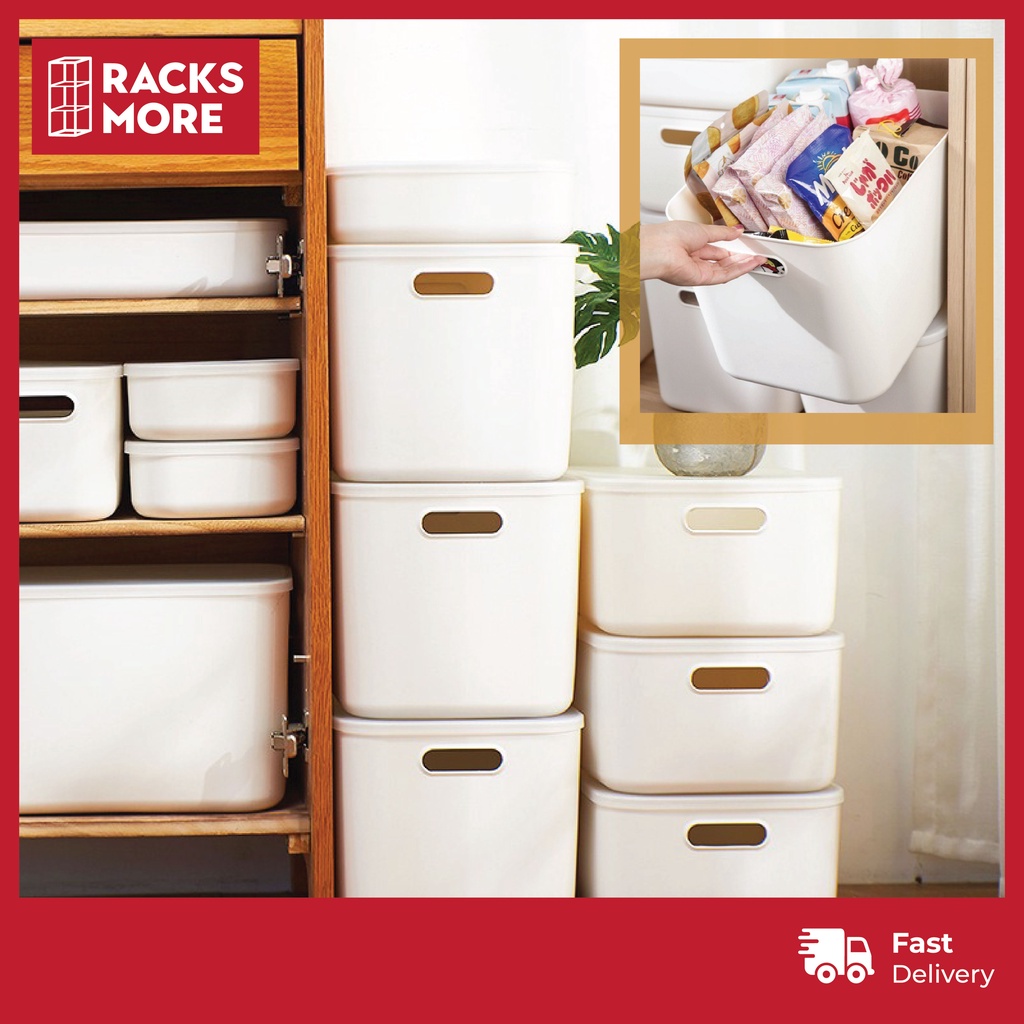 RACKSMORE Storage Box Storage Organizer Muji Basket Storage Container