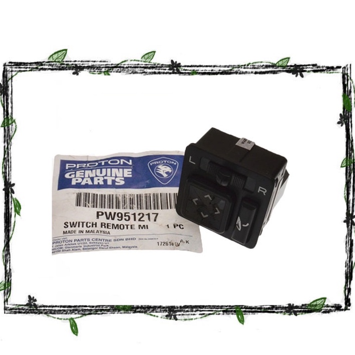 ORIGINAL PROTON PREVE/PERONA/EXORA BOLD/PERSONA/IRIZ SIDE MIRROR SWITCH