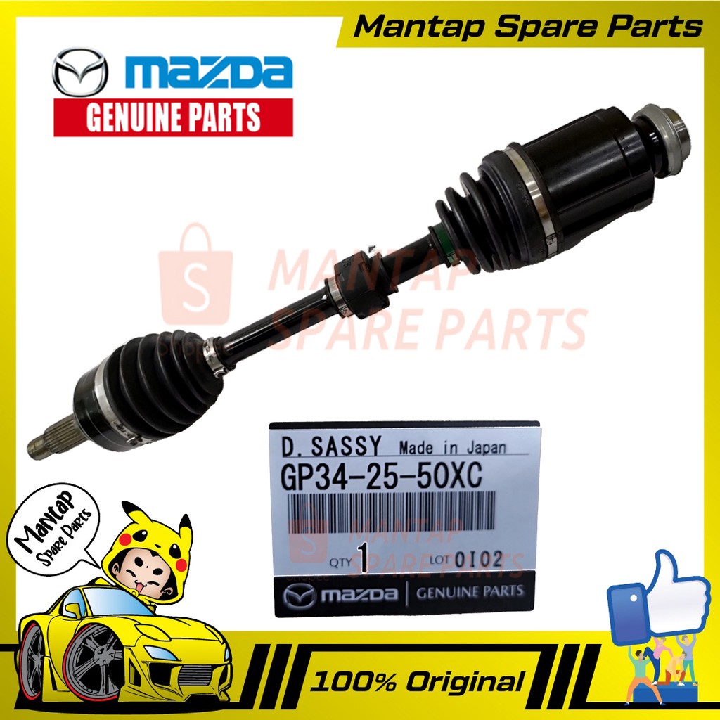 MAZDA GENUINE PARTS LEFT RIGHT SUSPENSION DRIVE SHAFT MAZDA 6 2.0/2.5