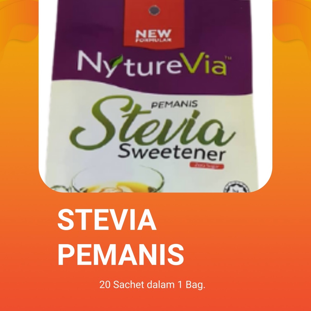 Nyturevia | Stevia Sweetener Replacement | Stivia Pengganti | Stavia ...