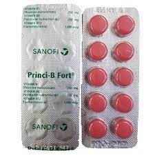 Princi-B Fort Vitamin B1, B6, B12 30x10 Coated Tablets | Shopee Malaysia