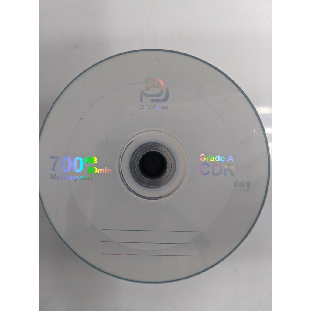 Probex Grade A CDR 700MB / 80Min (50 pcs) | Shopee Malaysia
