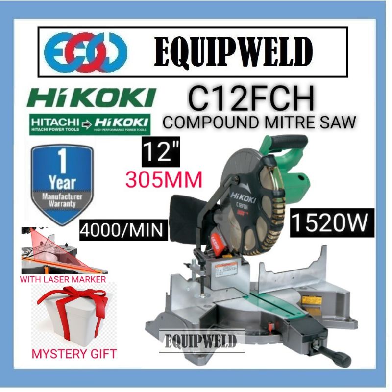 Hitachi 305mm deals mitre saw