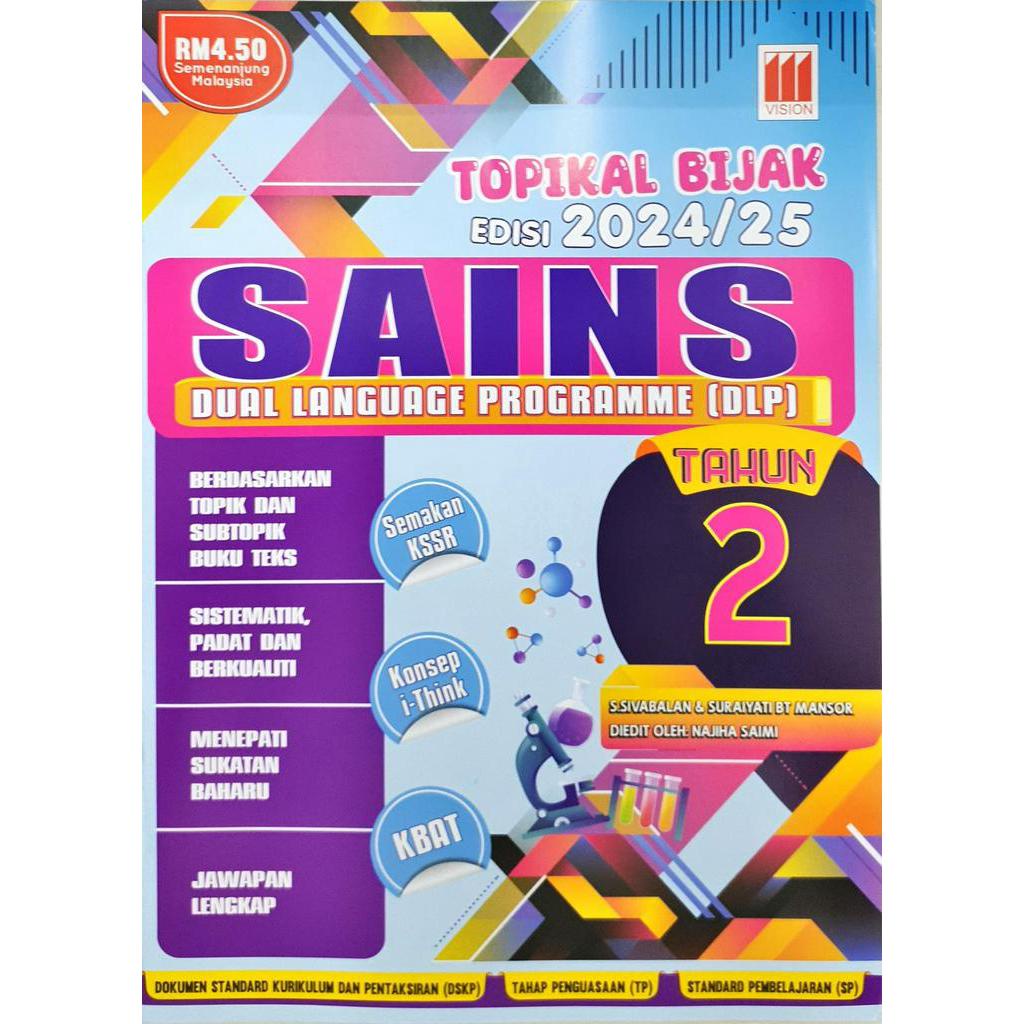 Buku Latihan Topikal Bijak Edisi Sains Tahun Shopee Malaysia