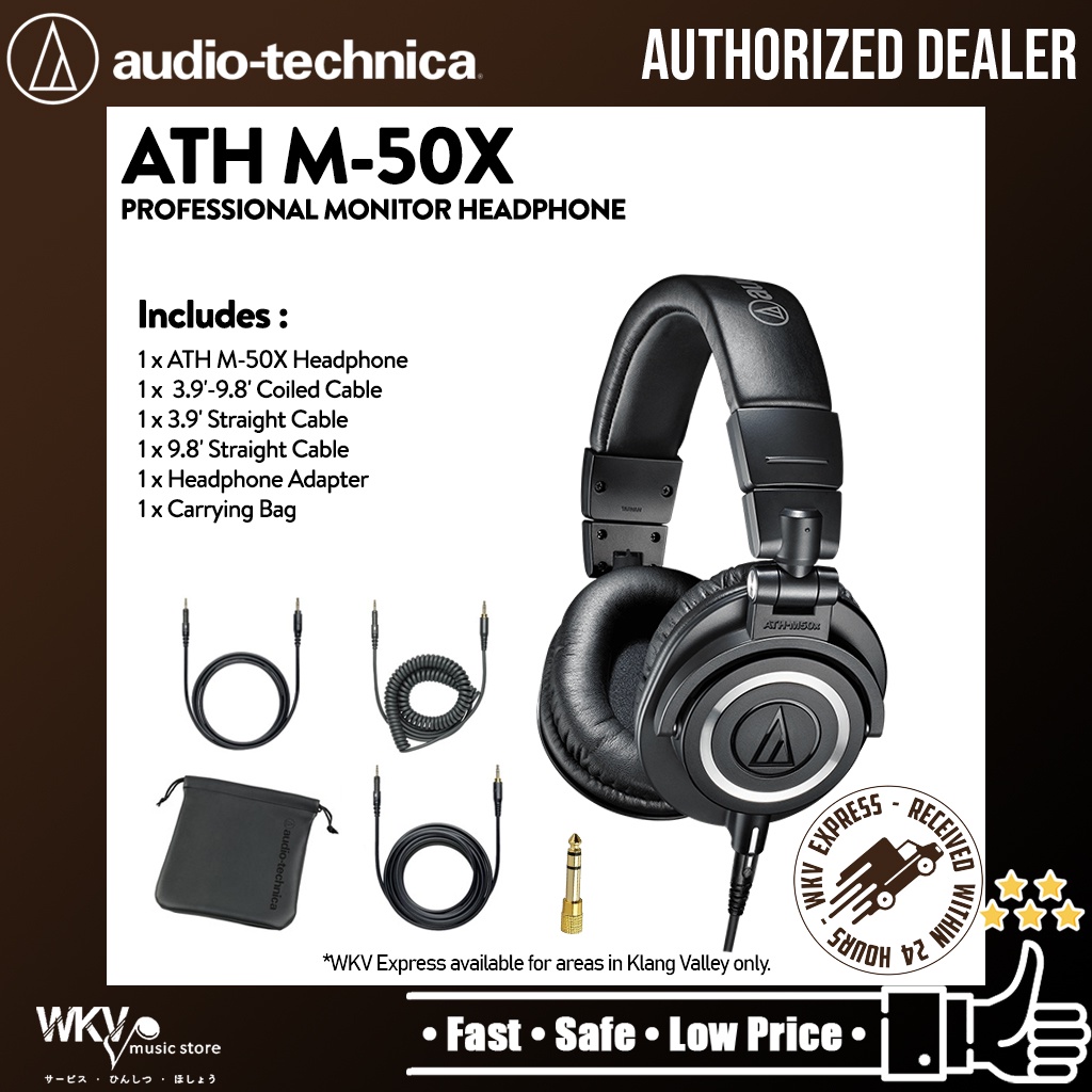 Audio-Technica ATH-M40x  MUSIC STORE professional