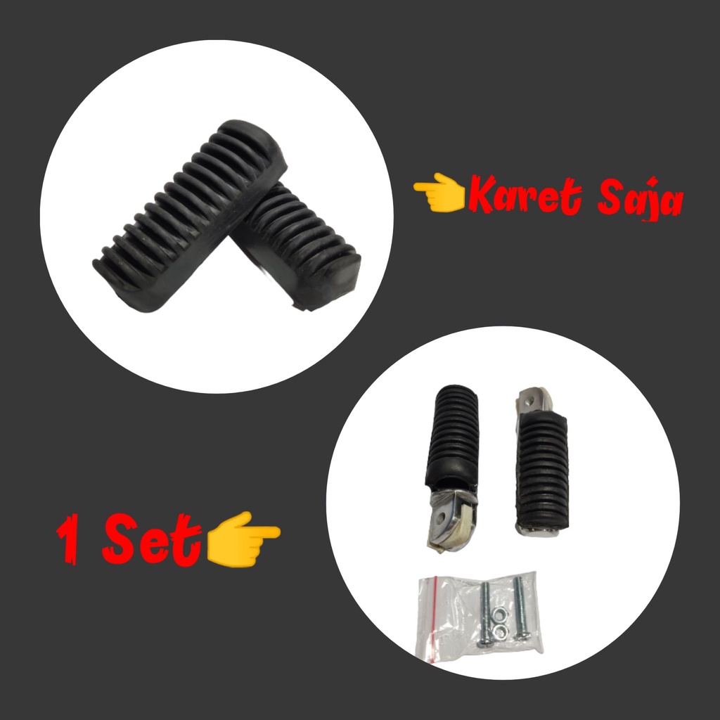 Front Step Rubber Front Footstep Barstep Yamaha MX KING | Shopee Malaysia