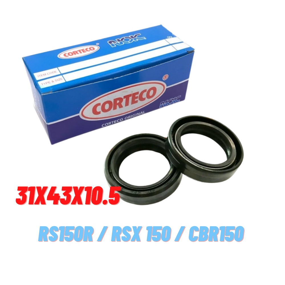 NOK FORK OIL SEAL + MINYAK FORK OIL 170ML EX5 WAVE125 DREAM RS150